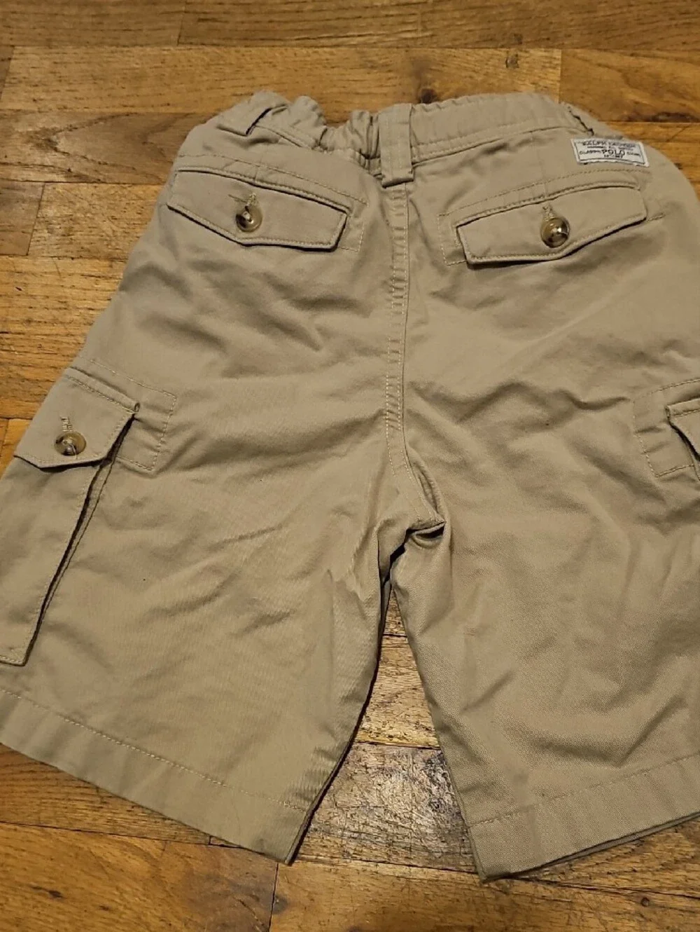 Boy's Ralph Lauren Khaki Cargo Shorts